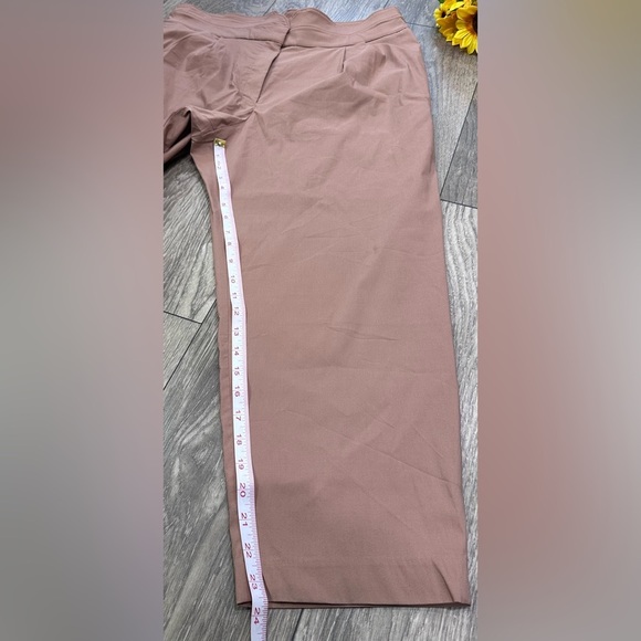 Super High-Waisted Cropped Utility Trouser Pants NWT - Picture 12 of 14